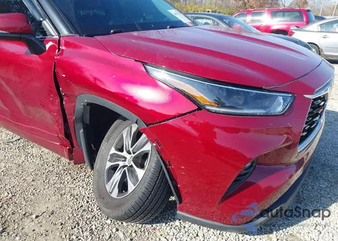 2021 Toyota Highlander Xle из США, поврежденный, VIN 5TDHZRBH7MS156023